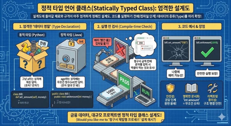 [소프트웨어 아키텍처] 정적 타입 코드 설계 방식이란?