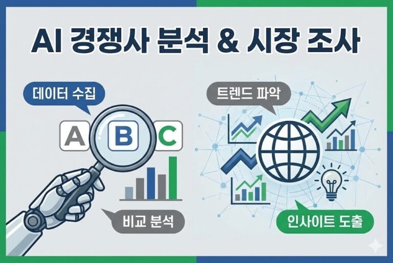 경쟁사 분석과 시장 조사, 아직도 구글링 노가다 하시나요? AI 검색으로 10분 만에 끝내는 법