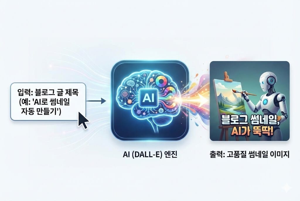 블로그 썸네일 고민 끝! 챗GPT와 DALL-E 3로 클릭을 부르는 '대문 이미지' 자동 생성하기 이미지 1