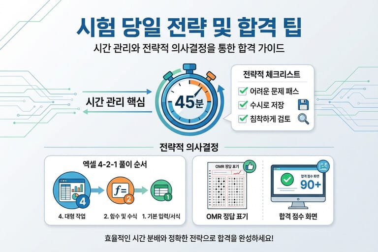 악명 높은 컴퓨터활용능력 1급 실기 완벽 공략 가이드