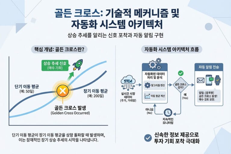 기술적 지표 자동화: ‘골든크로스’ 알림 시스템 구축기