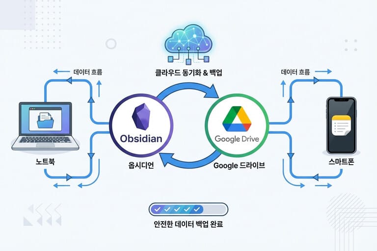 옵시디언 구글드라이브 연동 방법: 무료로 구축하는 완벽한 백업 및 동기화 가이드