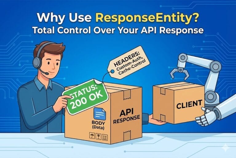 ResponseEntity를 사용하는 이유: 더 나은 REST API 응답 설계를 위한 가이드