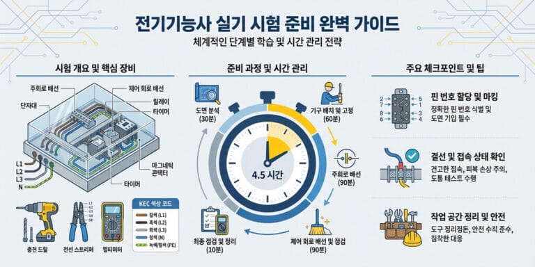 2026 전기기능사 실기 준비 방법 + 작업형 합격 꿀팁