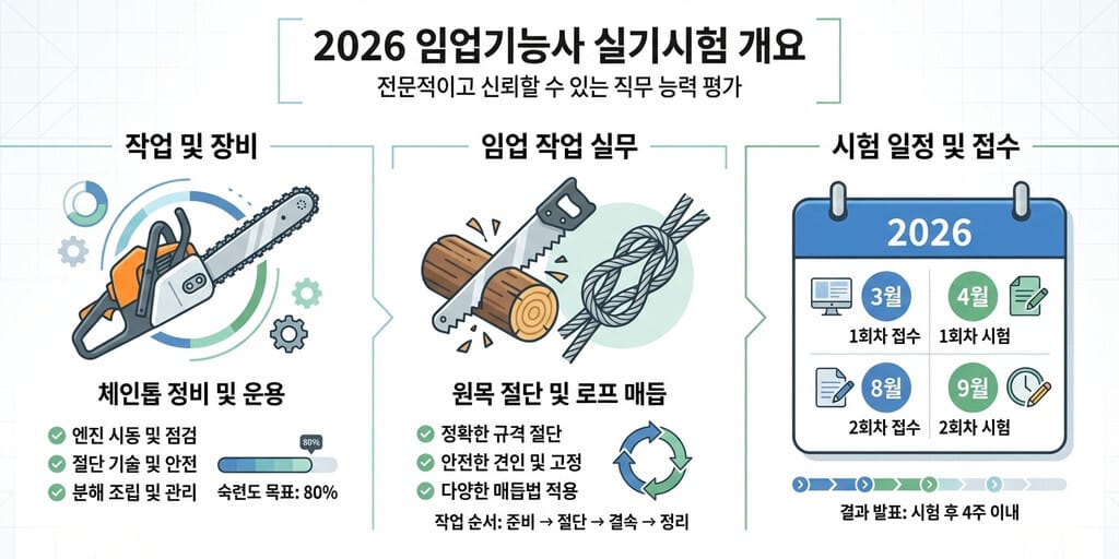 2026 산림기능사 실기 준비 방법 + 작업형 꿀팁 정리 - 이미지 1