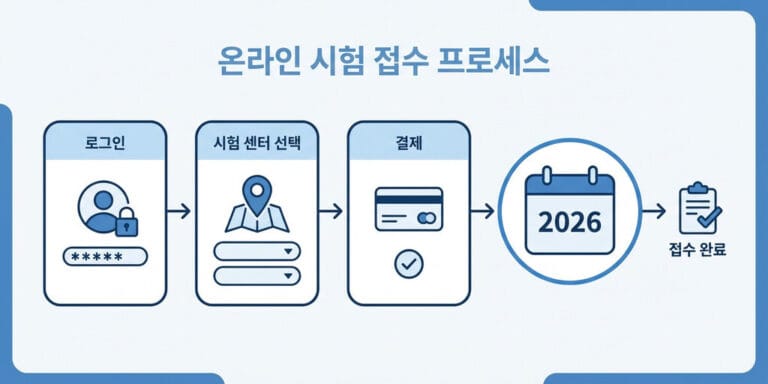 한국사능력검정시험 원서접수 방법 2026 최신 (실수 방지 꿀팁)
