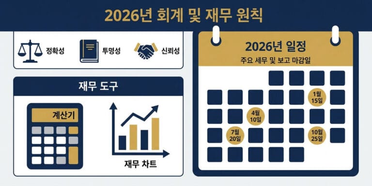 2026년 회계관리 2급 회계원리 기초: 진짜 초보도 한 번에 합격하는 공부법