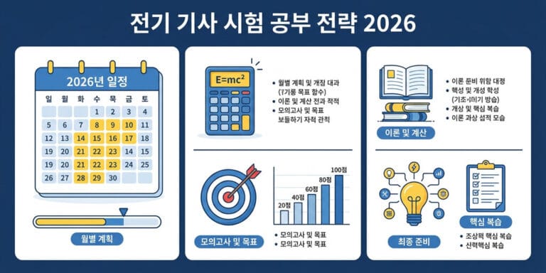 2026년 전기기사 난이도 분석｜비전공자 합격 가능성은?