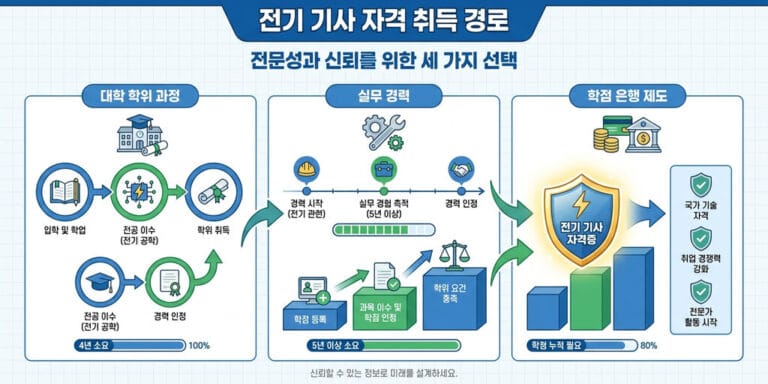 2026년 전기기사 응시자격 완벽 정리｜학력·경력 없이 가능할까?