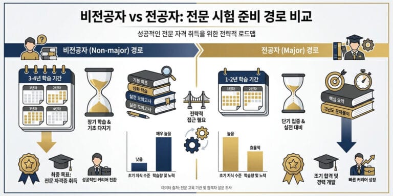 2026년 감정평가사 공부량 디시 후기 분석: 비전공자 평균 수험 기간
