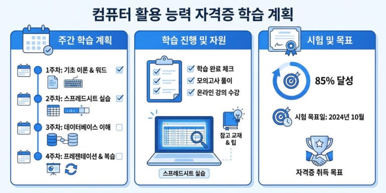 독학으로 끝내는 컴활 1급: 2026년 최신 기출문제 및 무료 인강 추천