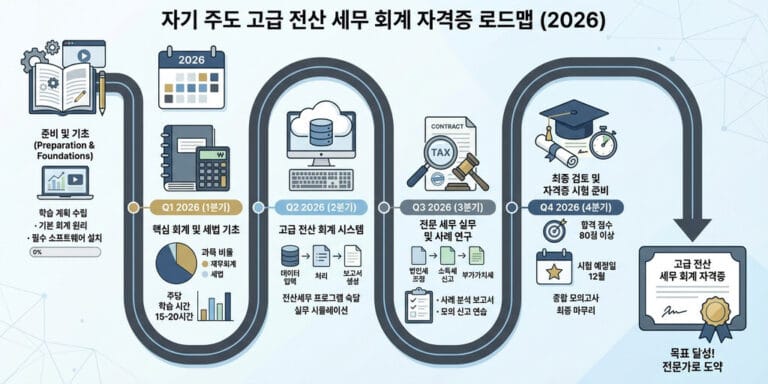 전산세무 1급 독학 가능할까? 추천 교재 및 인강 선택 가이드(2026년 기준)