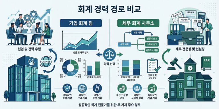 전산세무2급 취업 현실｜취업 가능 직무와 연봉 정리