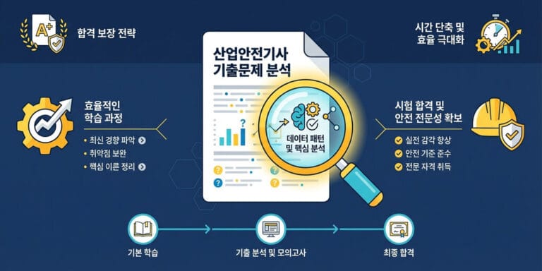 산업안전지도사 1차 기출문제 풀이｜출제 패턴 분석