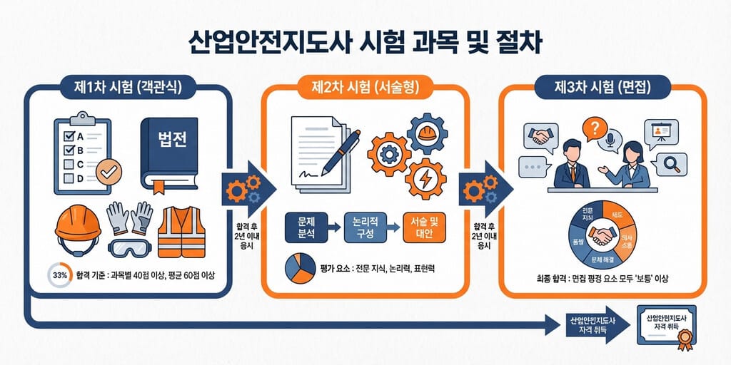 산업안전지도사 시험과목 정리|과목별 공부법까지 - 이미지 1