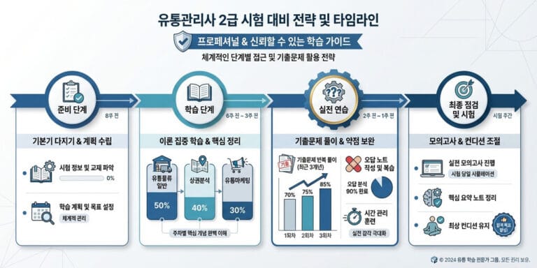 유통관리사 2급 기출문제 활용법｜2026년 최신 출제경향 분석