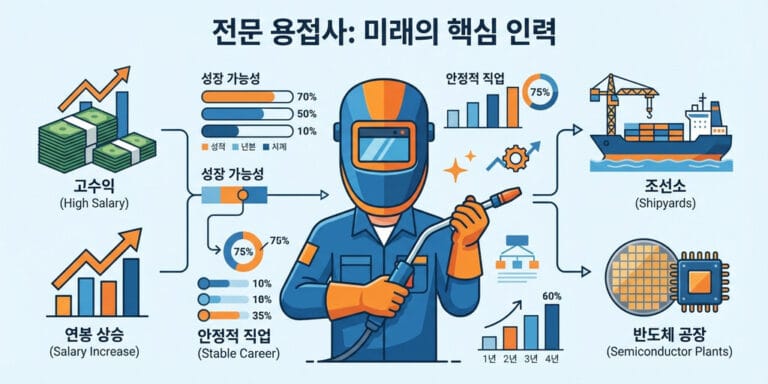 2026년 용접기능사 쓸모 있나요? 취업·월급·현장 현실 정리