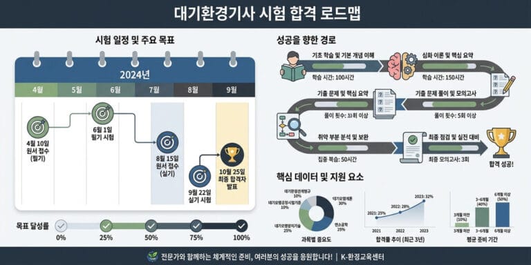 [2026] 대기환경기사 시험 일정 및 대기질 관리 합격 전략