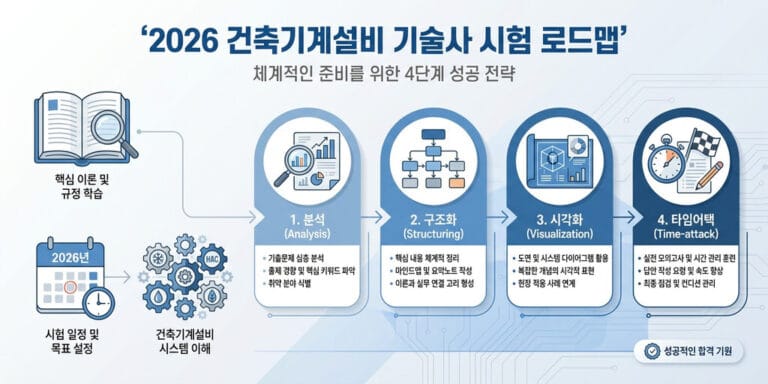 2026년 대비 건축기계설비기술사 교재 추천 및 기출문제 효율적 풀이법