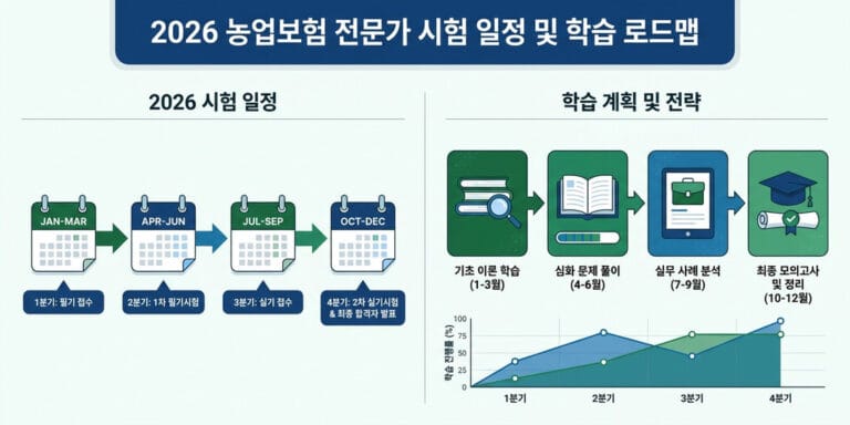 [2026] 손해평가사 시험 일정 및 농작물 재해보험 전문가 전망