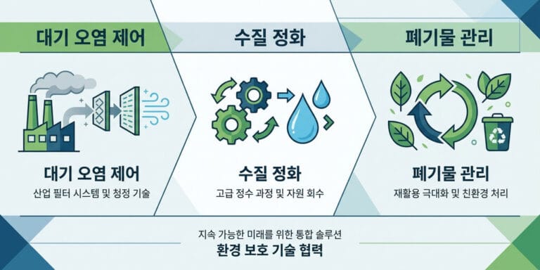 2026년 대비 환경기능사 필기 요점: 환경오염 방지 및 자원 순환 기초