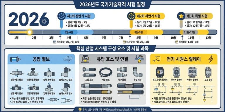 2026년 설비보전기능사 실기 합격률 높이는 작업형 시험 준비 전략