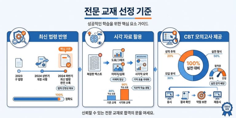 2026년 소방안전관리자 1급 교재 추천 및 기출문제집 선택 시 주의사항