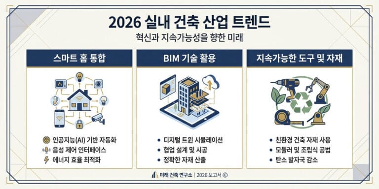 [2026] 실내건축기사 취득 후 건설사 인테리어 사업부 전망