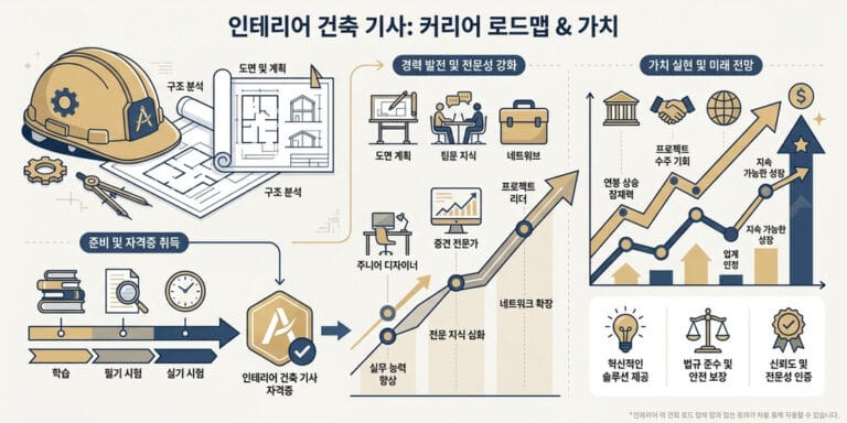 2026년 인테리어 디자이너 필수 실내건축기사 현실 가치 분석