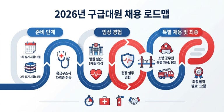 2026년 119 구급대원 및 응급실 취업을 위한 응급구조사 가이드