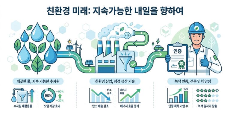 2026년 환경기능사 취득 후 환경 관리 업체 및 공공기관 취업