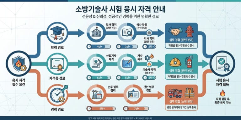 2026년 소방기술사 응시자격 자가진단 및 학점은행제 활용법