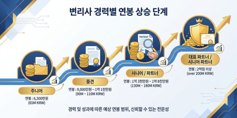 2026년 기준 이공계 최고 자격증 변리사 연봉과 실제 업무 강도 후기