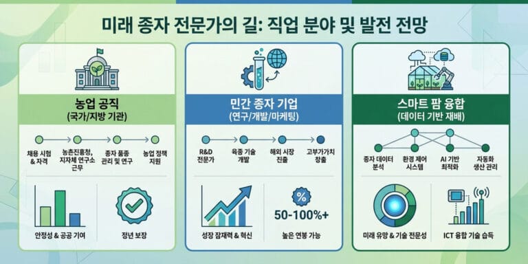 2026년 종자기능사 취업 분야 및 향후 전망 알아보기
