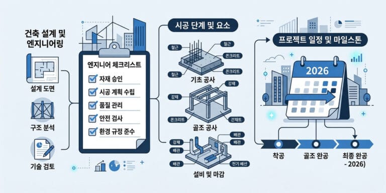 건축시공기술사 면접 최종 합격을 위한 필수 체크리스트 (2026년 기준)