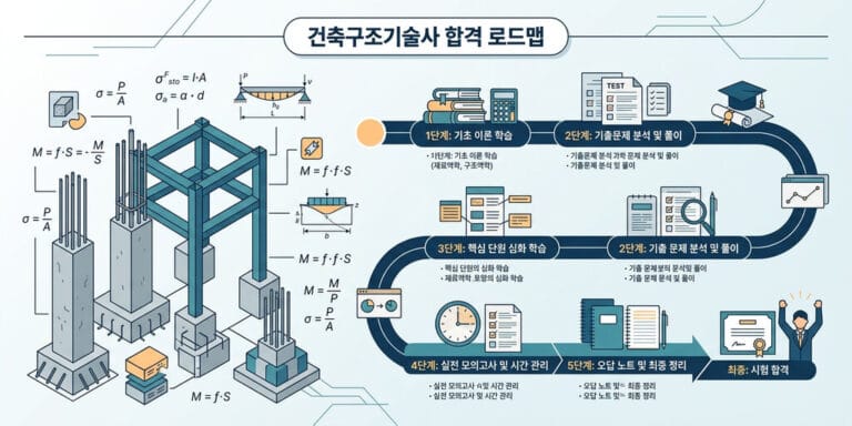 건축구조기술사 응시자격 및 극악의 합격률 뚫는 공부방법 (2026년 기준)
