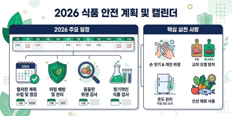 2026년 식품안전기사 시험일정 총정리 및 취업 전망 알아보기