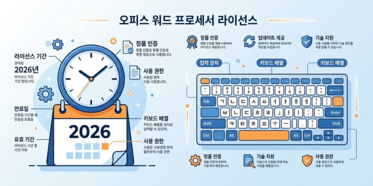 [2026년 최신] 워드프로세서 자격증 연간 상시 시험 일정 및 상공회의소 접수 팁