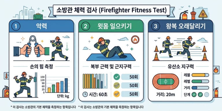 2026년 소방공무원 체력시험 종목별 만점 기준과 디시 후기 기반 현직자가 말하는 소방관의 현실