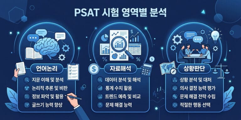 2026년 최신 PSAT 뜻과 시험 특징 (공직적격성평가 완벽 이해)