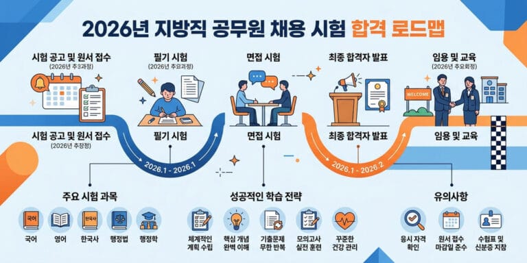 [2026년 추천] 2027년 9급 과목 개편 전 마지막 기회! 2026 지방직 공무원 단기 합격 로드맵