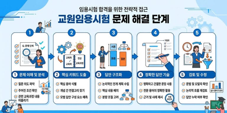 [2026년 기준] 임용고시 1차·2차 기출문제 풀이법 및 난이도 분석