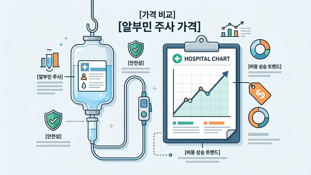 알부민 주사 가격 병원마다 다른 이유와 실비 보험 청구 팁 총정리