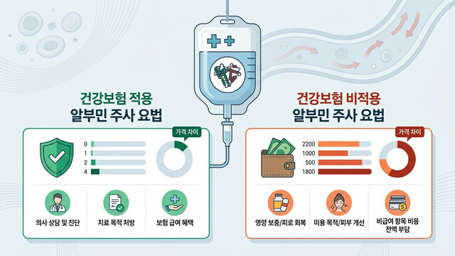 알부민 수액 가격 병원별 비교와 기력 회복을 위한 필수 주의사항