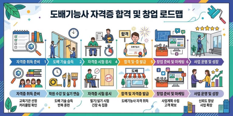 2026년 기준 인테리어 기술직 창업을 위한 도배기능사 자격증 후기